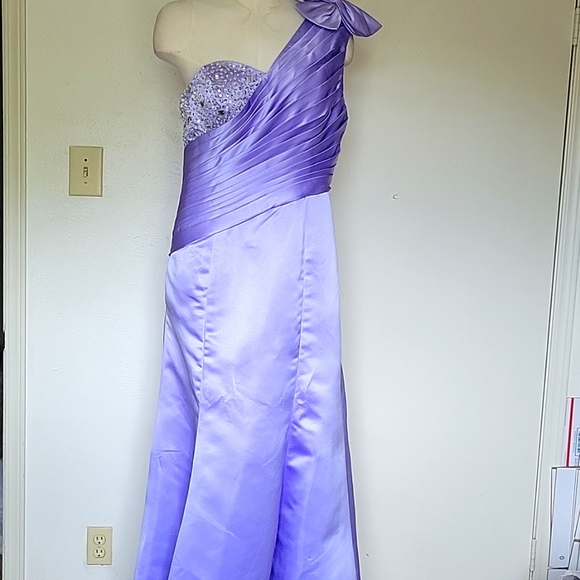 Beautiful Lavender Evening Gown - Picture 1 of 11